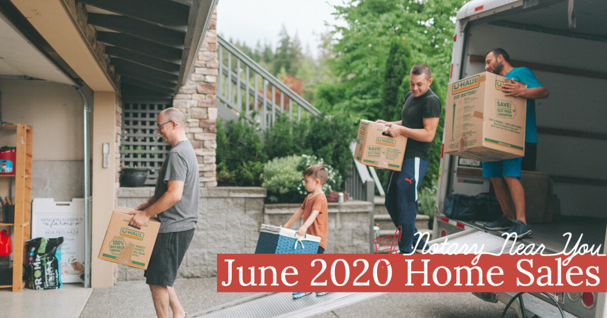 June 2020 Hit Historic High Increase in Existing Home Sales