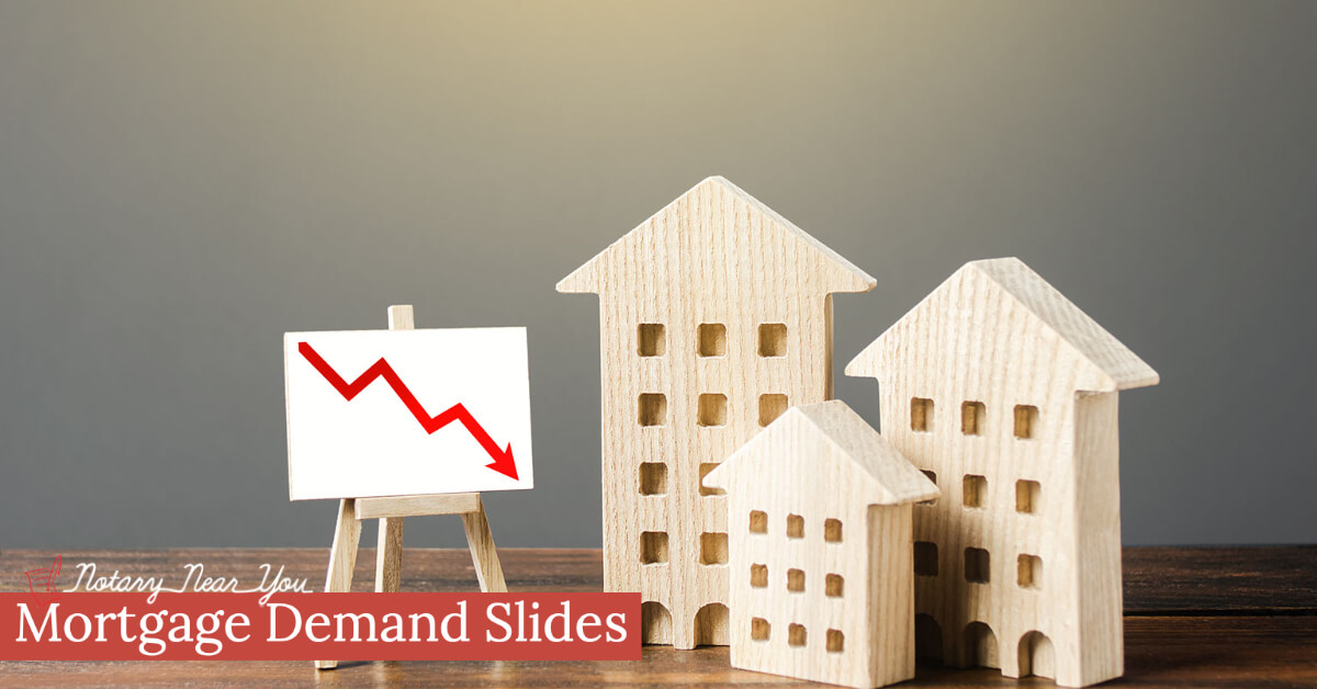 Mortgage Demand Slides