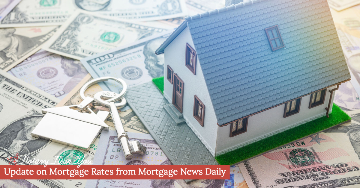 Update on Mortgage Rates from Mortgage News Daily